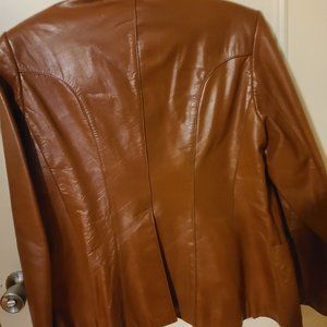 Women leather jacket